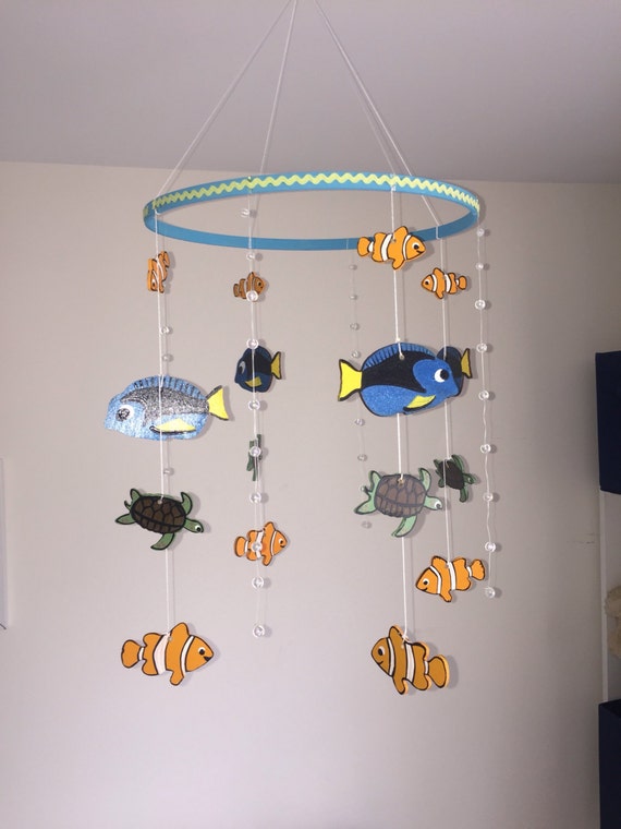 Items Similar To Finding Nemo Nursery Baby Mobile On Etsy