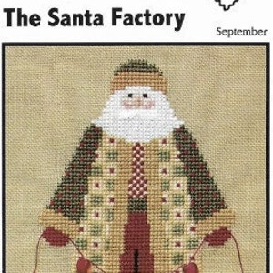 CROSS STITCH PDF The Santa Factory - September by The Artists Collection