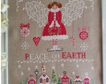 KREUZSTICH PDF Peace On Earth von Cuore e Batticuore (Inschrift nur in Englisch, Italienisch und Französisch)
