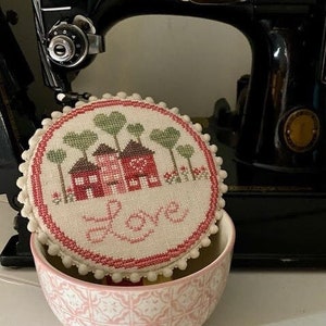 CROSS STITCH PDF Love by Heartsong Stitchery