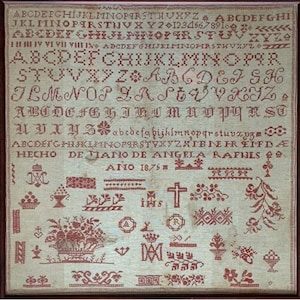 CROSS STITCH PDF Angela Rafuls by Reflets de Soie