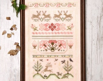 CROSS STITCH PDF The Forest Sampler by SamplersPrimitives