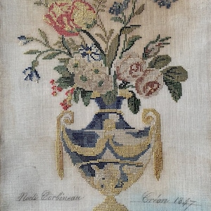 CROSS STITCH PDF Noelie Corbineau 1847 by Reflets de Soie