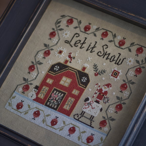 CROSS STITCH PDF Waiting For Santa by Stitches Through the Years