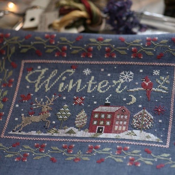 CROSS STITCH PDF Silent Night by Stitches Through the Years