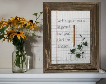 CROSS STITCH PDF Pencil Plans by TranquiliTree