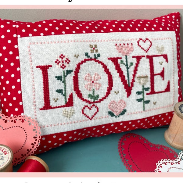 CROSS STITCH PDF Lovely Flowers by Emily Call Stitching