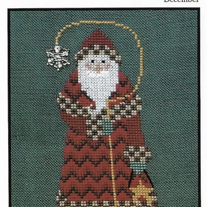 クロスステッチ PDF サンタファクトリー：12月 The Artists Collection