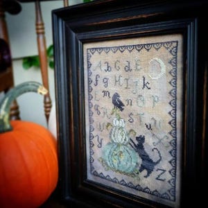 KREUZSTICH PDF Herbst Alphabet von Willow Hill Samplings