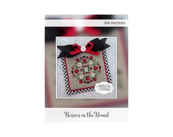 CROSS STITCH PDF Berries In The Round by Cherry Hill Stitchery