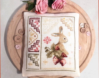 CROSS STITCH PDF The Bunny Quaker by SamplersPrimitives