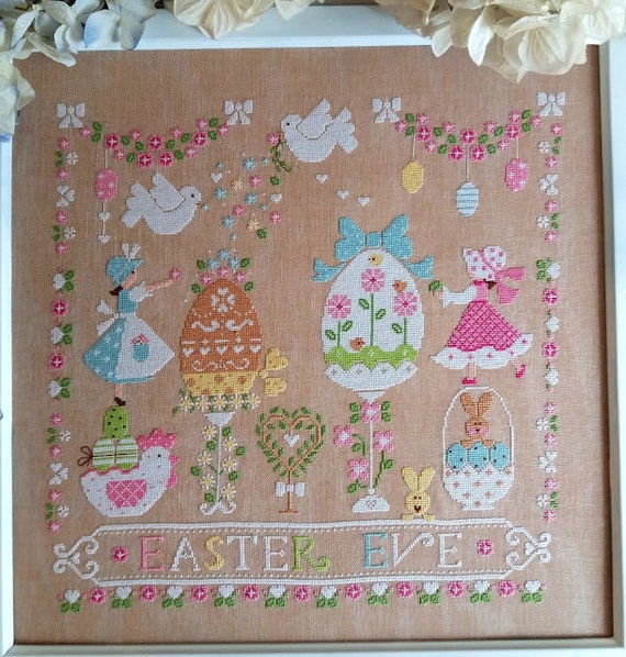 CROSS STITCH PDF Vigilia Di Pasqua - Easter Eve by Cuore e Batticuore