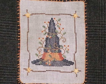 Bittersweet Witch Hat by Waxing Moon Designs, Digital Download PDF
