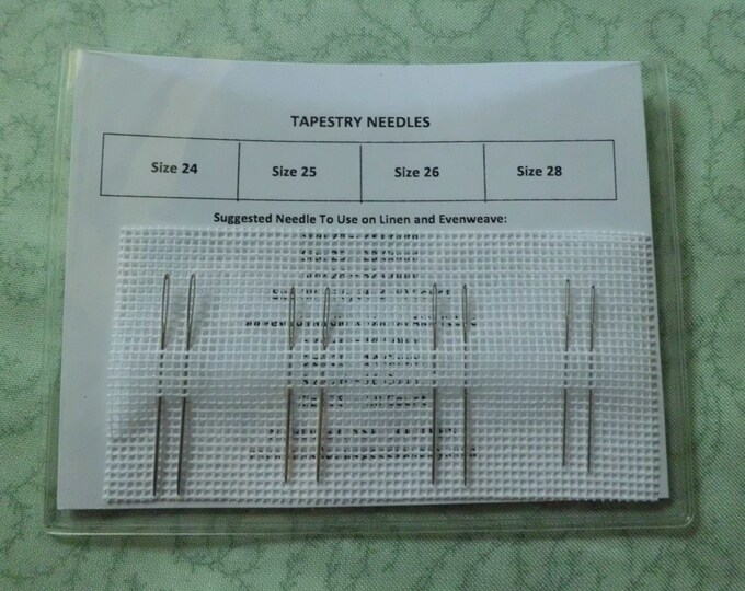 The needle CASE Exclusive Brought to You by Needle Etsy