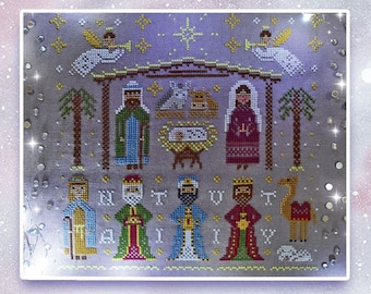 CROSS STITCH PDF The Nativity Scene by Stitchy Princess