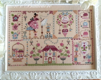 CROSS STITCH PDF Stitching In Quilt by Cuore E Batticuore