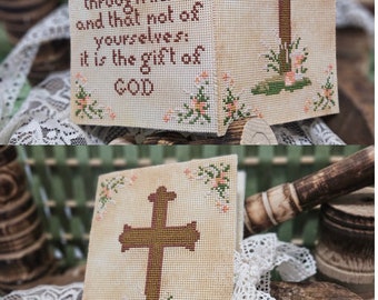 CROSS STITCH PDF By Grace Needle Book by Quaint Rose Needle Arts