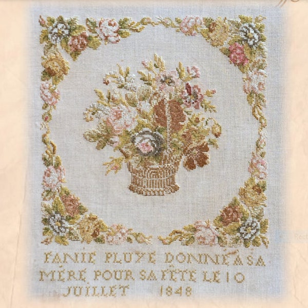 CROSS STITCH PDF Fanie Pluye 1848 by Reflets de Soie