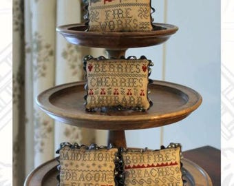 Flags and Fireworks, Cosford Rise Stitchery, Cross Stitch Pattern, Digital Download PDF