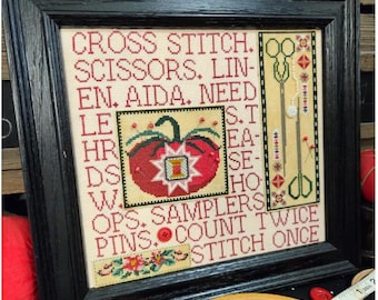 CROSS STITCH PDF Stitching Paraphernalia by Quaint Rose Needle Arts