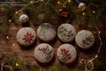 CROSS STITCH PDF Christmas Ornaments Sets by Punochka