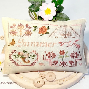 CROSS STITCH PDF Summer by SamplersPrimitives