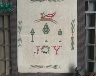 CROSS STITCH PDF Joy to the World by Queen Bee Handmade