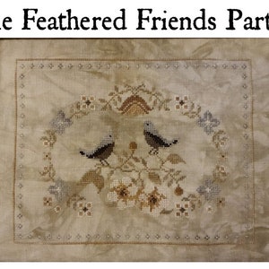CROSS Stitch PDF Fine Feathered Friends II by Willow Hill Samplings