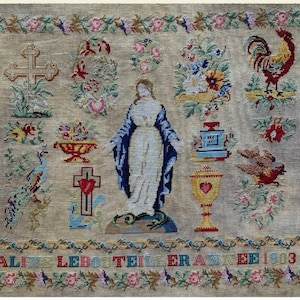 CROSS STITCH PDF Aline Lebouteiller 1903 by Reflets de Soie