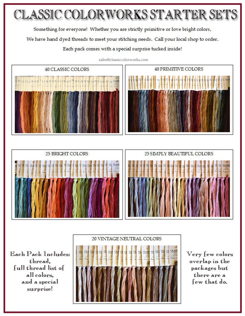 Crescent Colors Cotton Floss---25 skeins