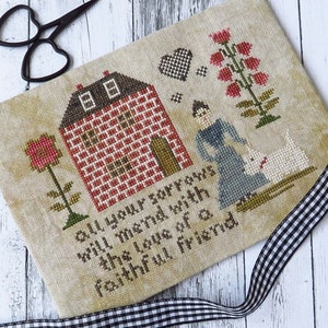 CROSS STITCH PDF A Faithful Friend by Samplers And Stitches Cs