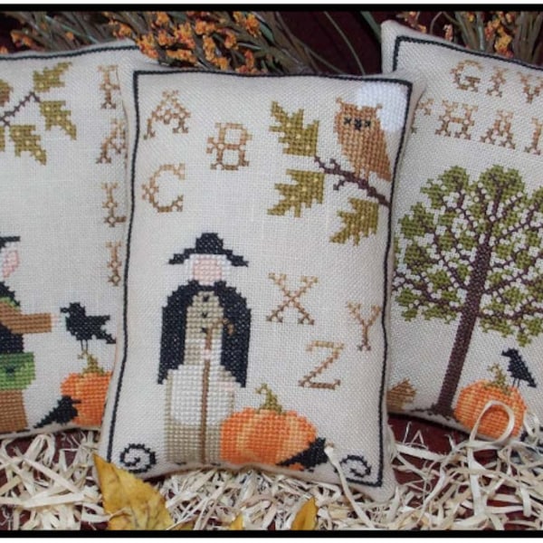 CROSS STITCH PDF Autumn In New England by Plum Pudding Needle Art