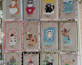 CROSS STITCH PDF Un Gatto per Amico by Cuore e Batticuore