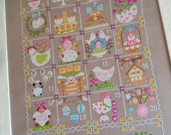 KREUZSTICH PDF Shabby Osterkalender von Cuore e Batticuore - Ostern Download