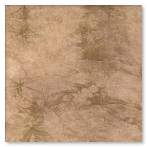 Hand Dyed zweigart Belfast Cross Stitch 32 Count Linen 18/"x27/" Vintage