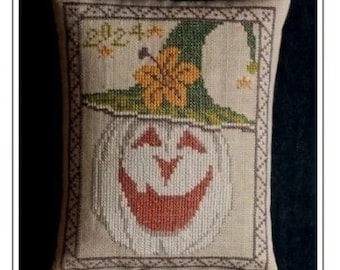 CROSS STITCH PDF Ghost Pumpkin by La-D-Da