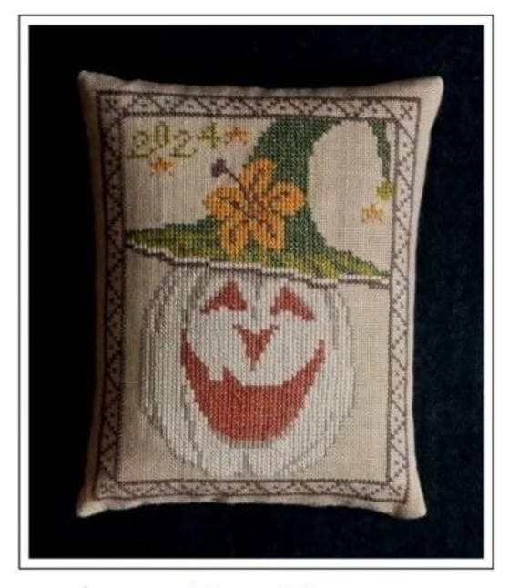 CROSS STITCH PDF Ghost Pumpkin by La-D-Da