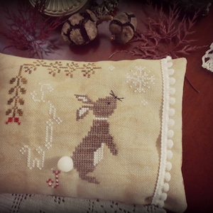 CROSS STITCH PDF Snowy by Primitive Acorns