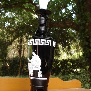 Jim Beam (empty) Roman Theme Collectors Decanter Bottle 1958