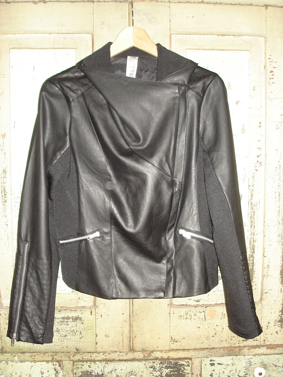 Ladies faux leather jacket - Gem