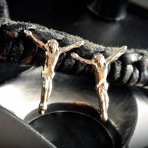 14k Christ Earring, Jesus Piece Earring,