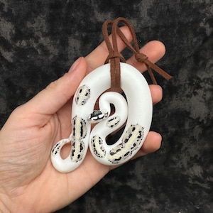 Ball python ornament (medium)