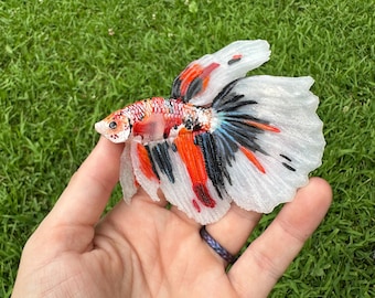3d Betta figurine with stand