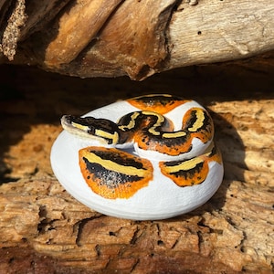Ball python figurine