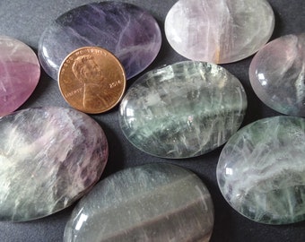 HUGE 40x30mm OVAL CABOCHON-CUT NATURAL BRAZILIAN ROSE-QUARTZ GEMSTONE