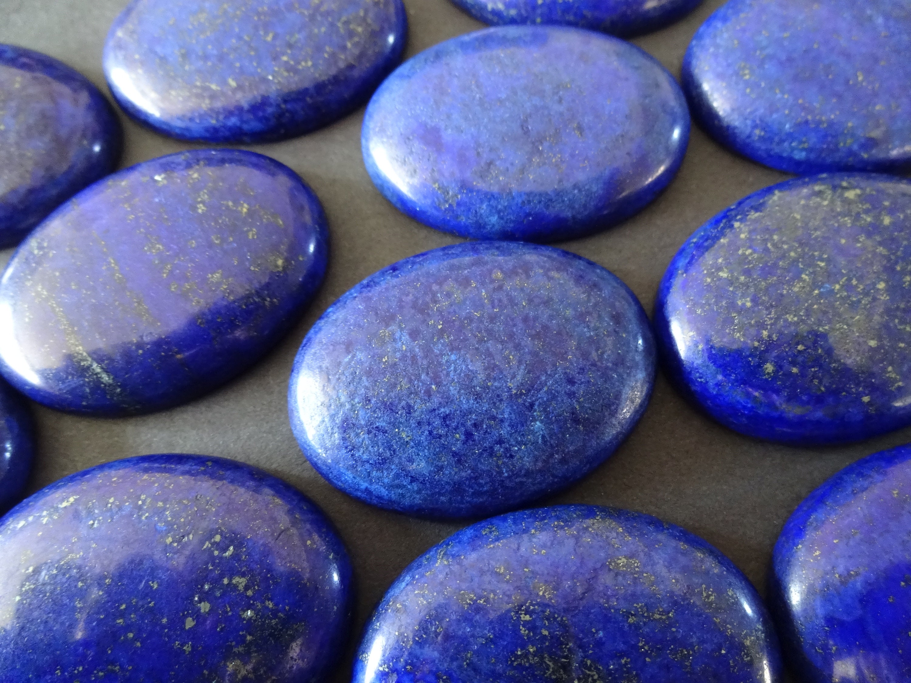 40x30mm Natural Lapis Lazuli Gemstone Cabochon Dyed Oval Cabochon