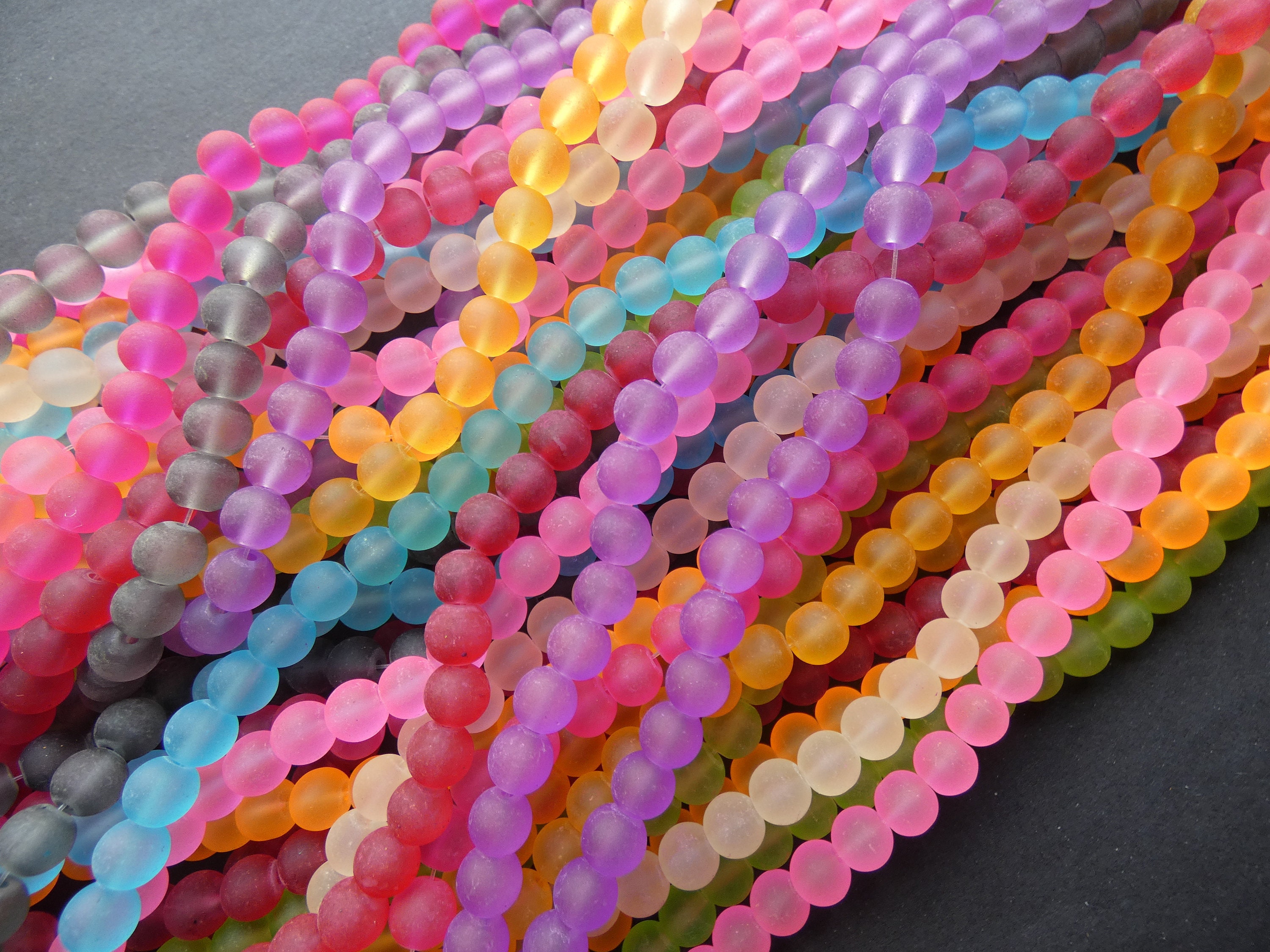 6mm Glass Round Beads by Bead Landing™