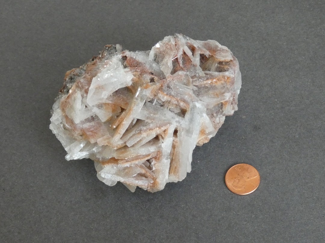 100mm Natural Barite Specimen, One of a Kind, as Pictured Barite ...