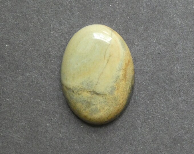30x22mm Natural Rhyolite Jasper Cabochon, Oval, Green, One of a Kind, Gemstone Cabochon, Only One Available, Rhyolite Jasper,Unique Cabochon