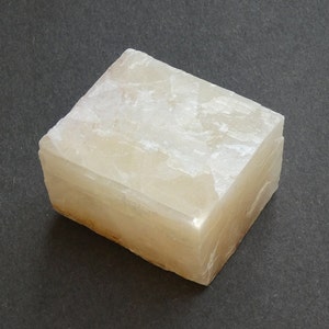 55x45x34mm Natural Calcite Slice, Large One of a Kind Calcite Slice, As Pictured Natural Calcite, Unique Calcite, Moroccan Calcite Slab